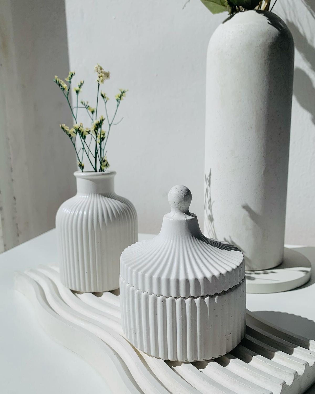 Trinket Wave Tray Decor Gift Set