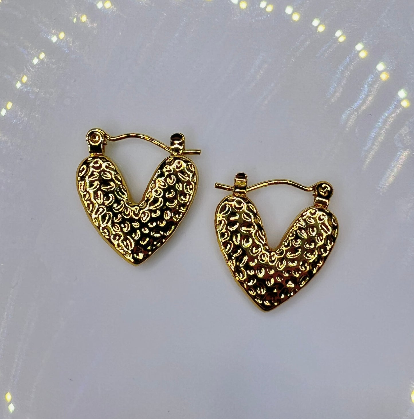 Chunky Heart Earrings