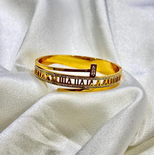 Nail Roman Cuff Bracelet