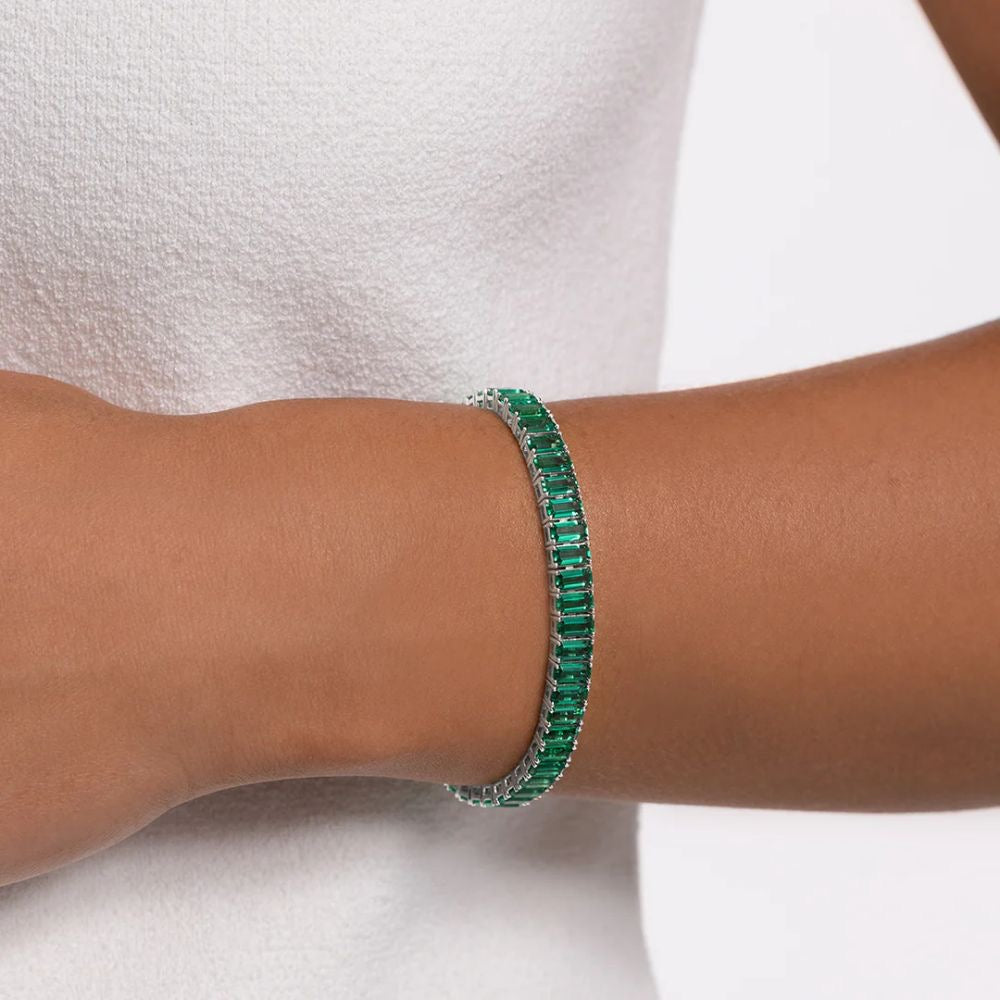Emerald Tennis Bracelet
