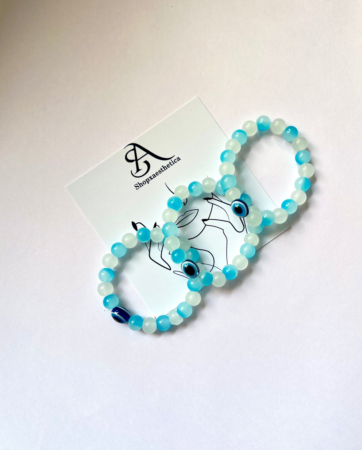 Evil Eye Beaded Bracelet