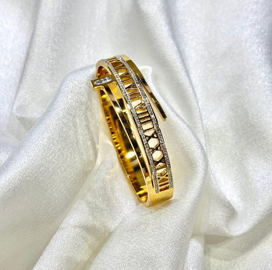 Nail Roman Cuff Bracelet