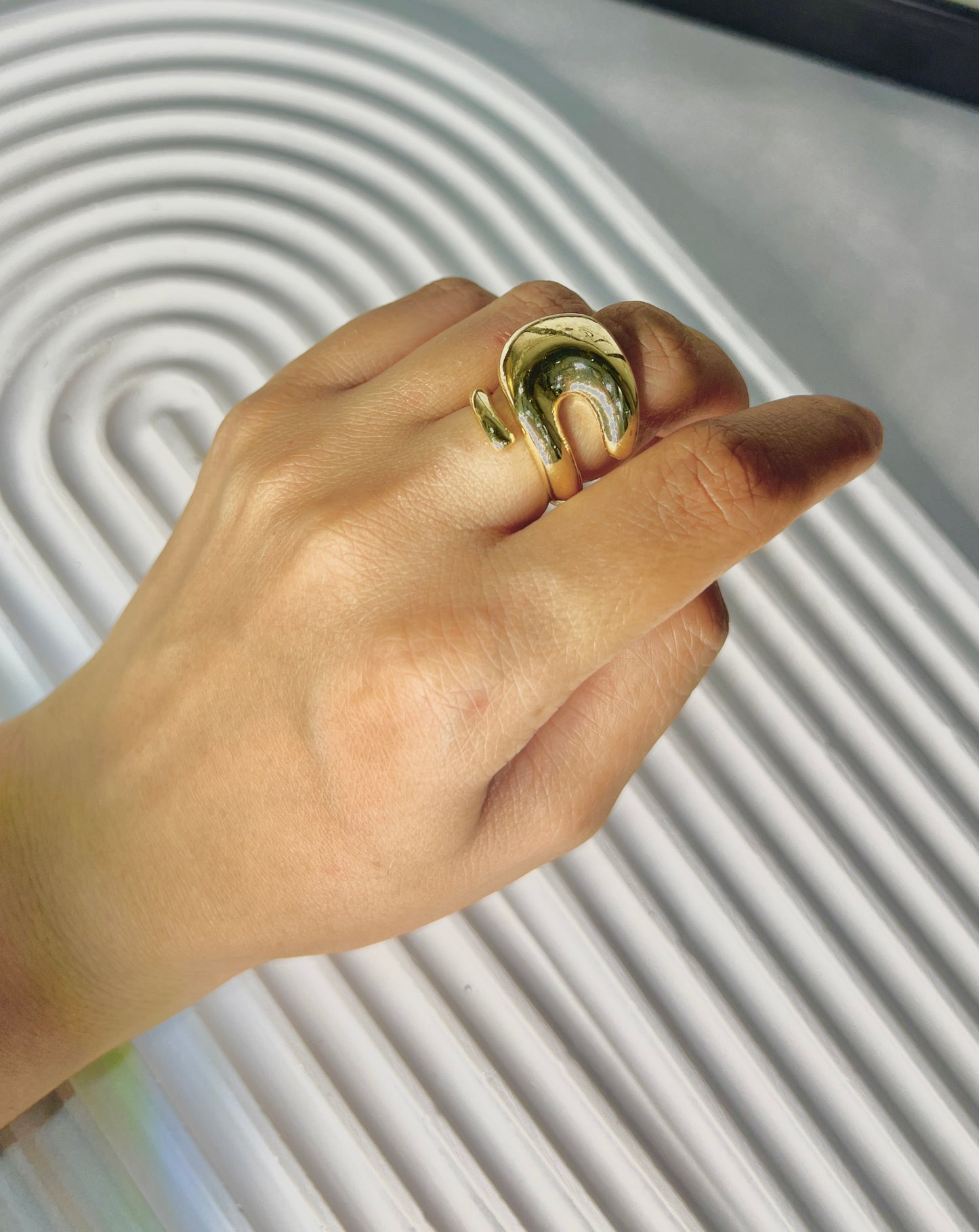 Statement Ring (Adjustable)