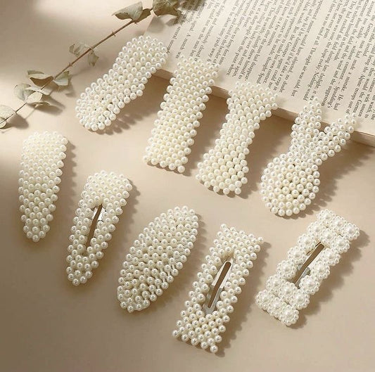 Faux Pearl Hair Clip (3 Pcs)