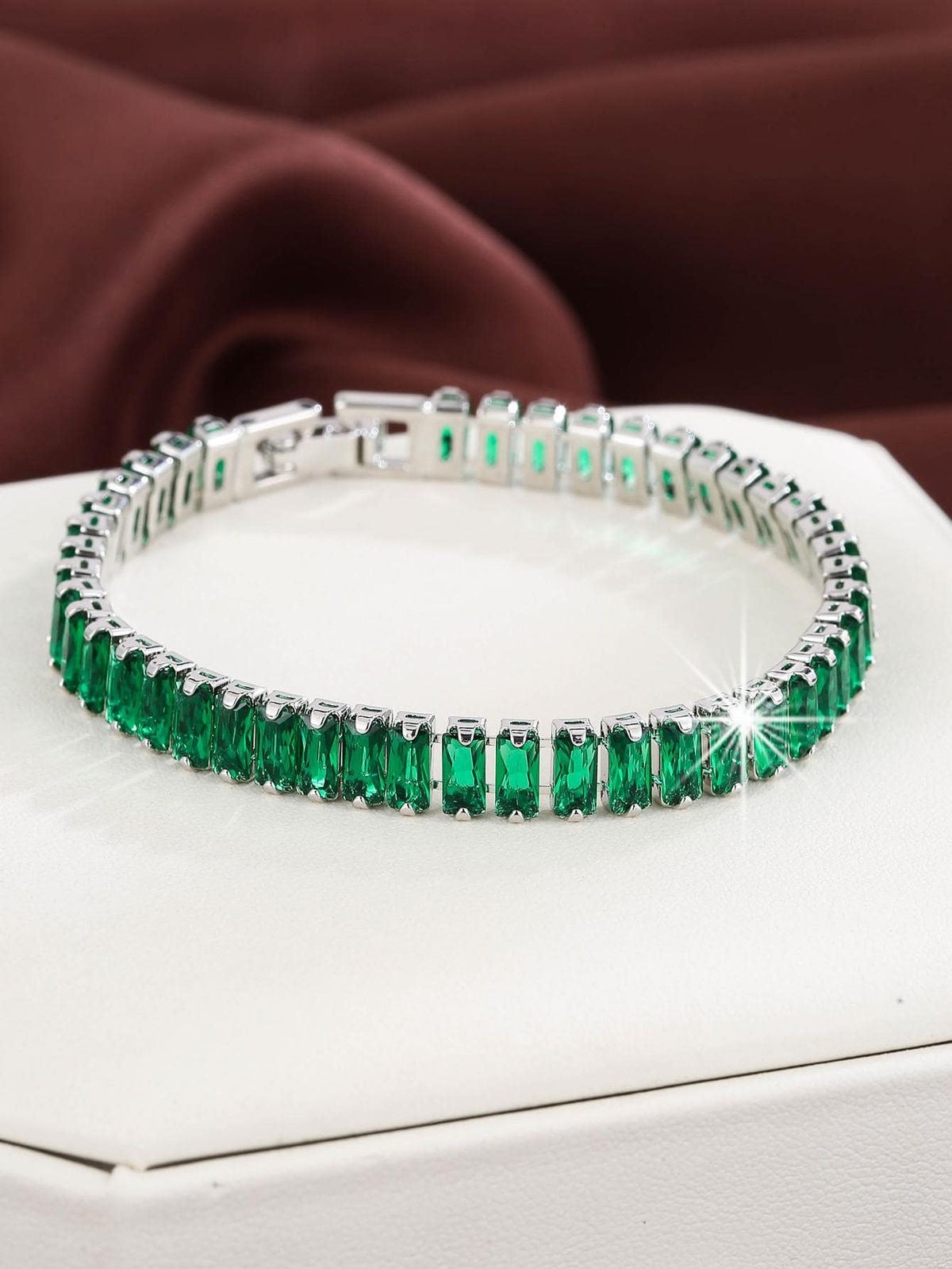 Emerald Tennis Bracelet
