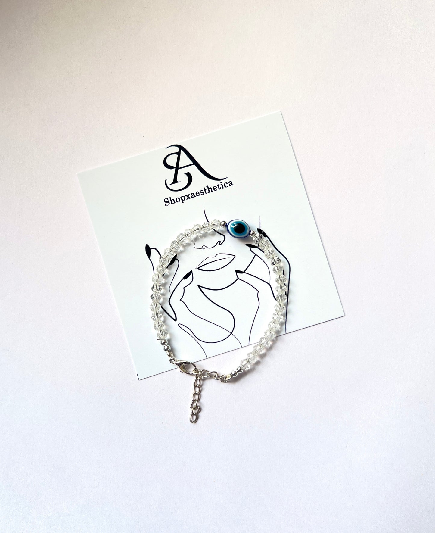 Minimalist Evil Eye Bracelet