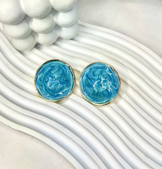 Classic Emerald Studs