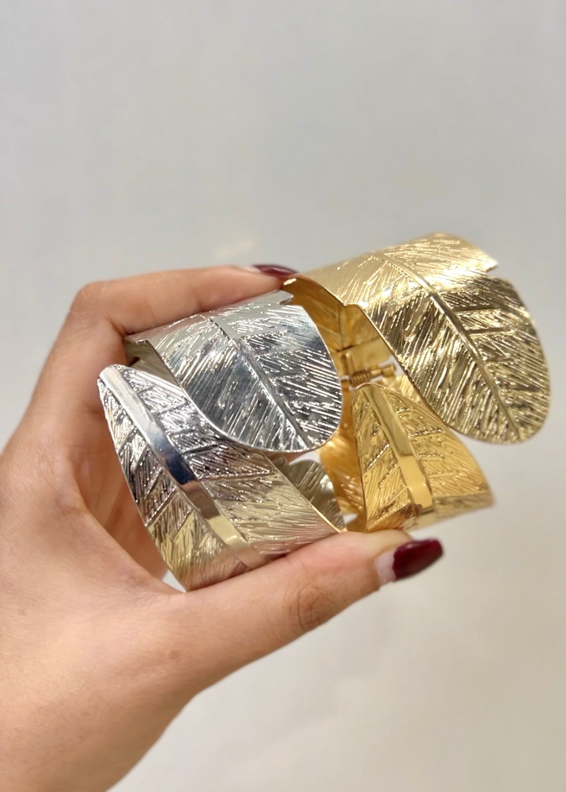 Leaf Cuff Bracelet