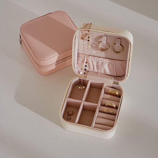 Mini Travel Jewelry Organizer Box
