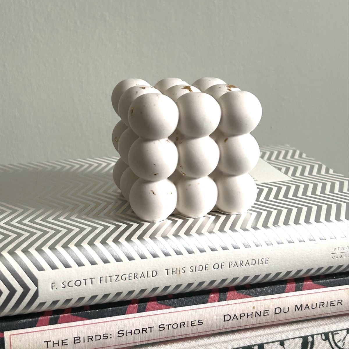 Concrete Bubble Cube