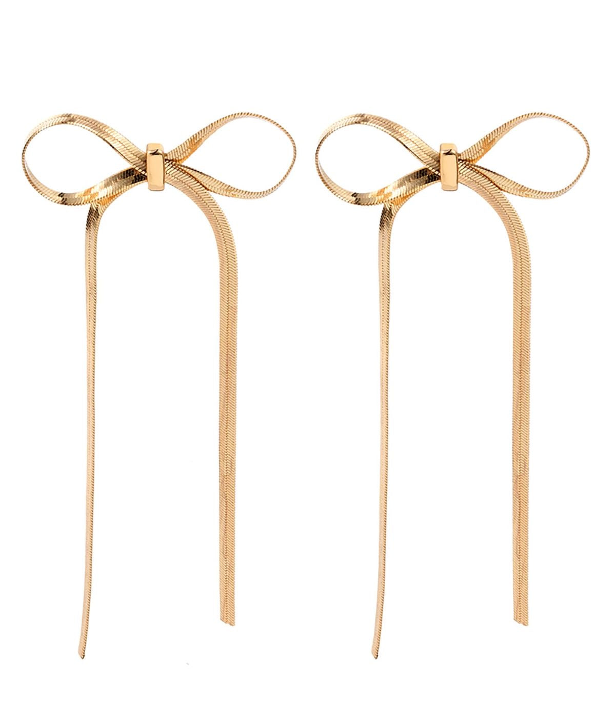 Bow Drop Dangle Earrings