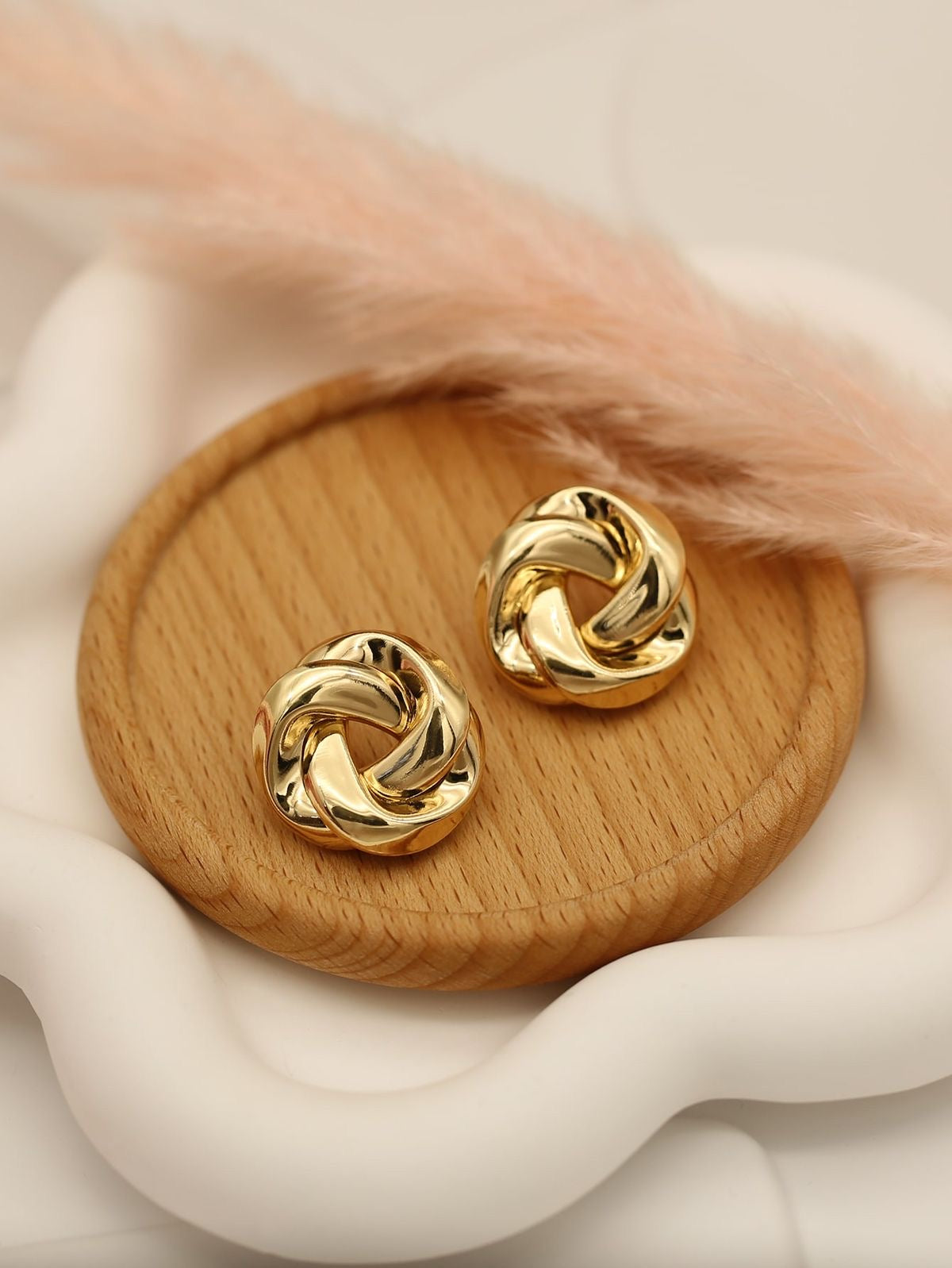 Knot Stud Earrings