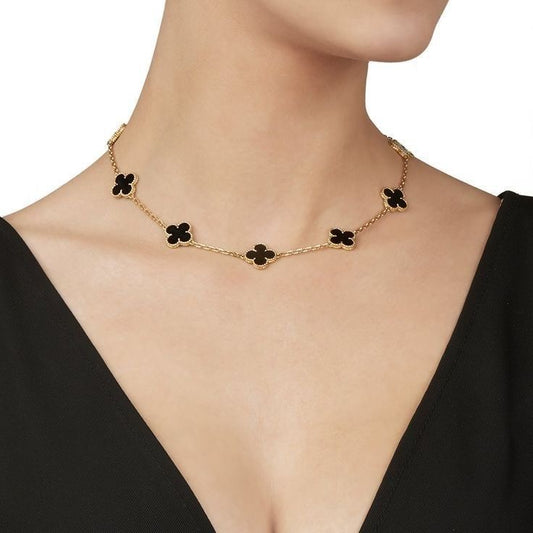 Clover Leaf Charm Necklace